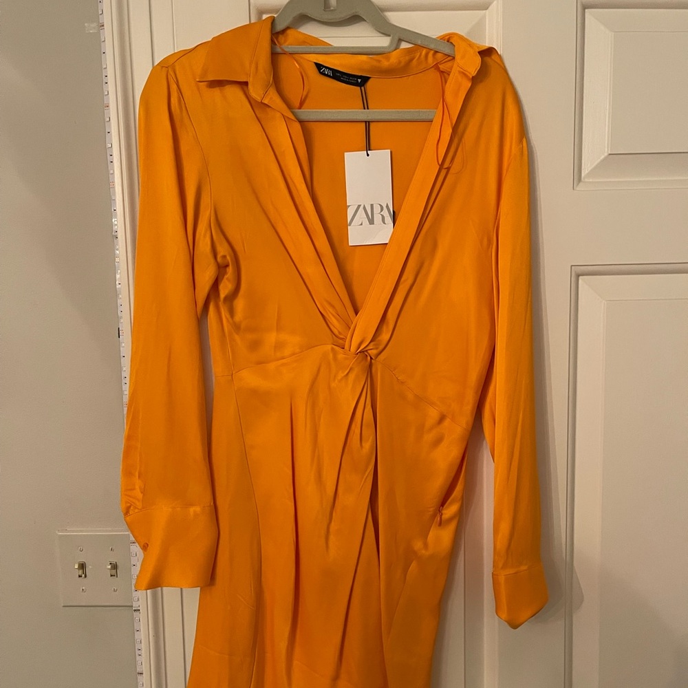 Zara Orange Dress